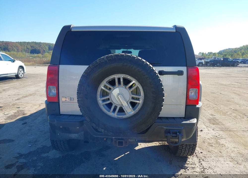 2007 HUMMER H3 SUV VIN: 5GTDN13E678212437