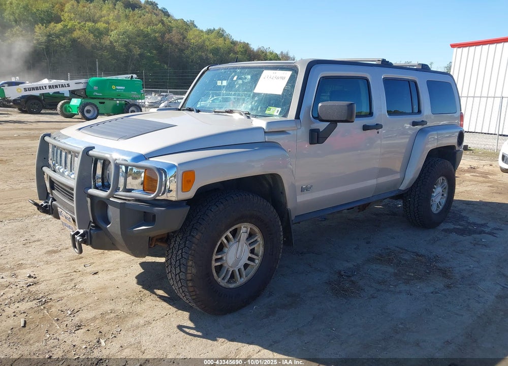 2007 HUMMER H3 SUV VIN: 5GTDN13E678212437