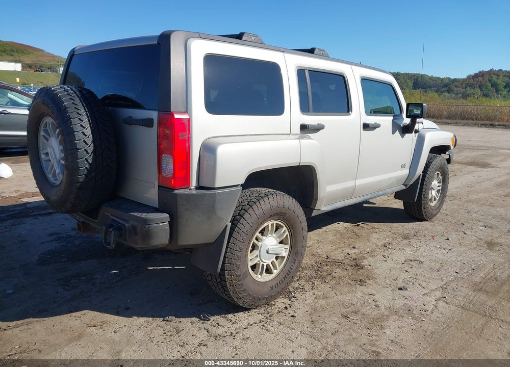 2007 HUMMER H3 SUV VIN: 5GTDN13E678212437