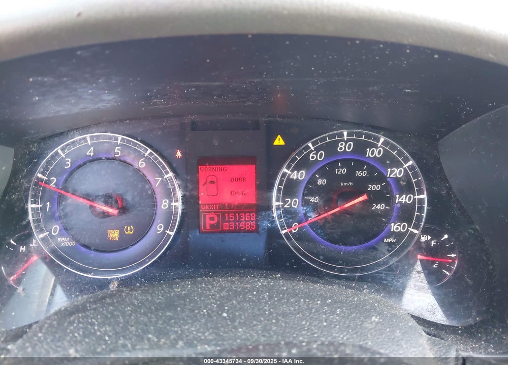 2008 INFINITI EX35 JOURNEY VIN: JNKAJ09E88M300064