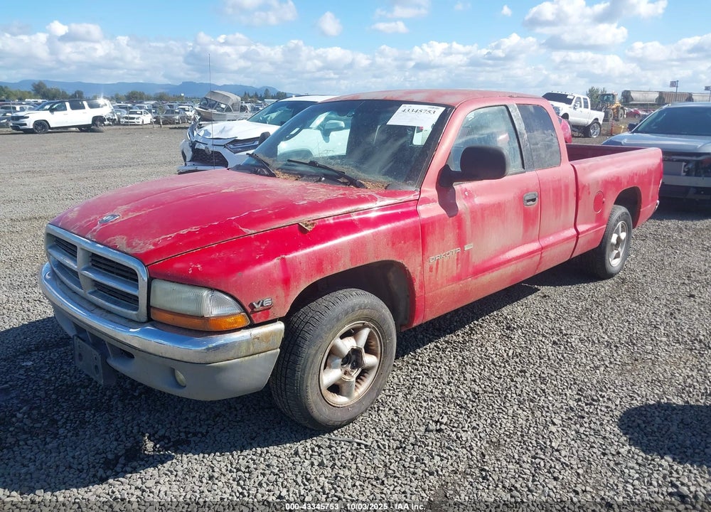 2000 DODGE DAKOTA SLT/SPORT VIN: 1B7GL22X1YS549749