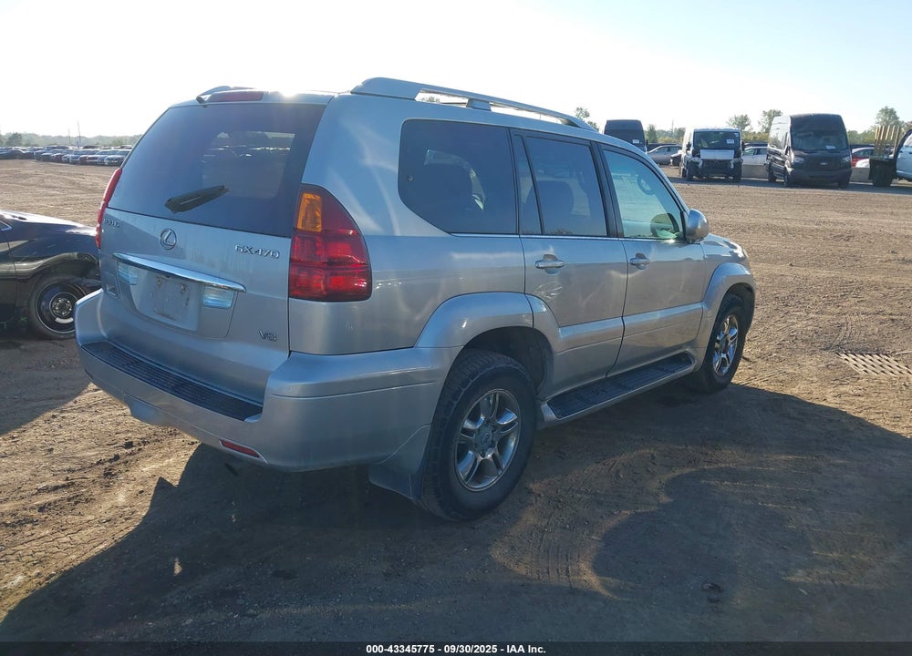 2004 LEXUS GX 470 VIN: JTJBT20X240049034