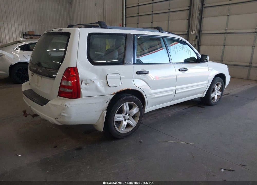 2004 SUBARU FORESTER 2.5XS VIN: JF1SG65604H702031