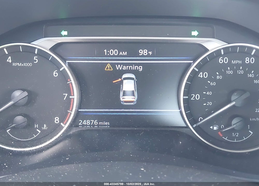 2025 NISSAN ALTIMA SV FWD VIN: 1N4BL4DV1SN301935