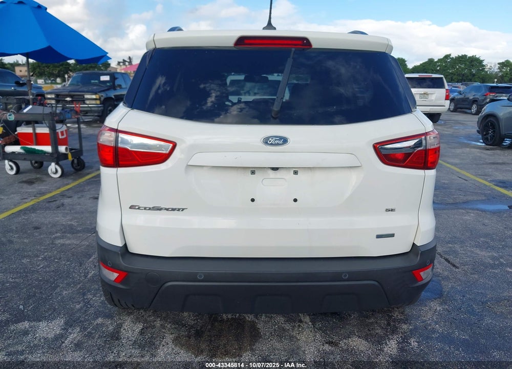 2018 FORD ECOSPORT SE VIN: MAJ3P1TE9JC170773