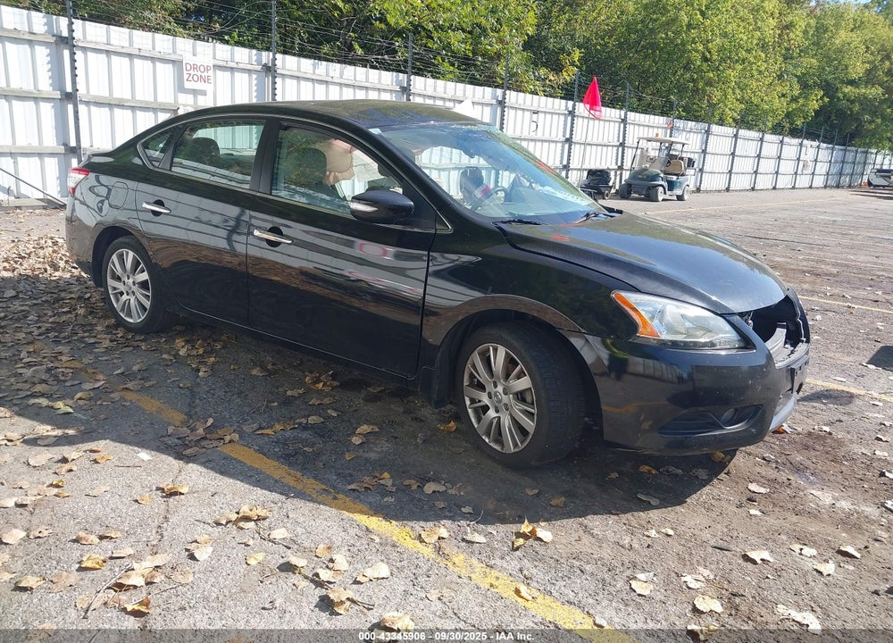 2013 NISSAN SENTRA SL VIN: 3N1AB7APXDL736314