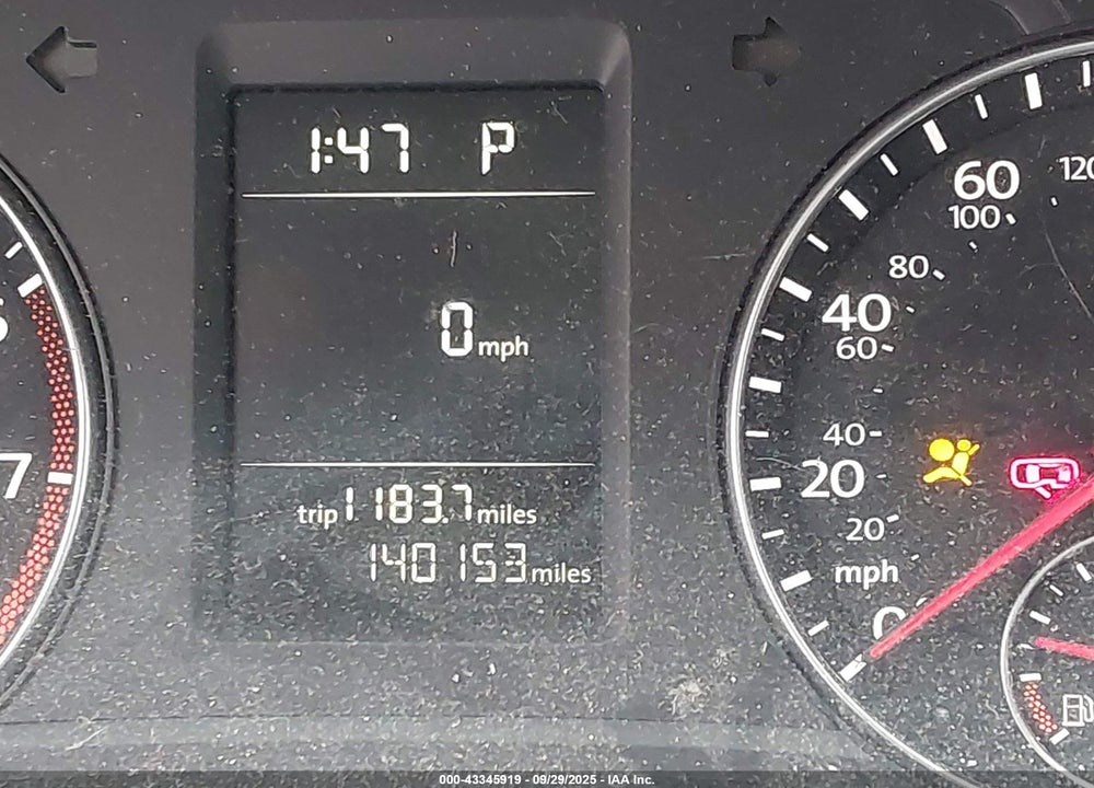 2013 VOLKSWAGEN PASSAT 2.5L S VIN: 1VWAP7A38DC046923
