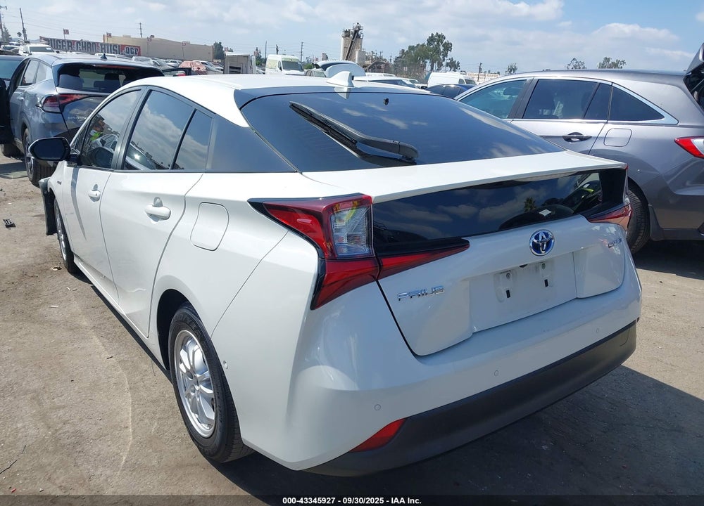 2019 TOYOTA PRIUS LE VIN: JTDKARFU1K3083427