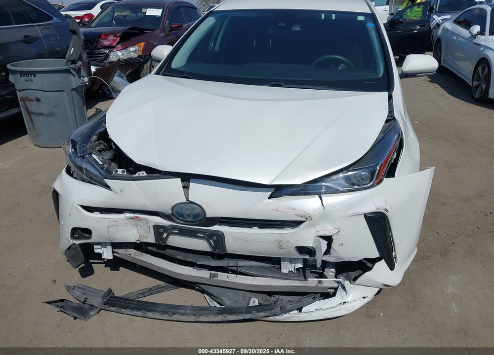 2019 TOYOTA PRIUS LE VIN: JTDKARFU1K3083427