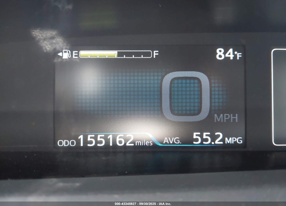 2019 TOYOTA PRIUS LE VIN: JTDKARFU1K3083427