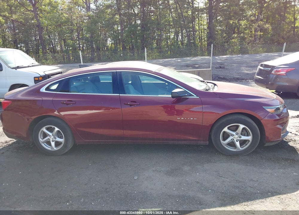 2016 CHEVROLET MALIBU LS VIN: 1G1ZB5ST3GF216690