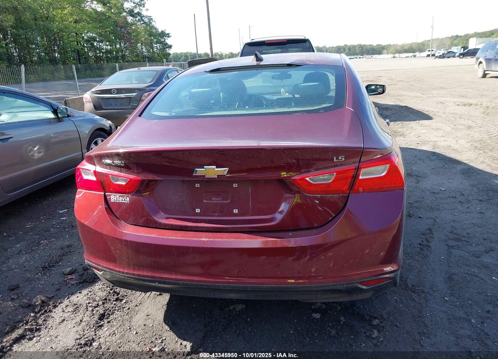 2016 CHEVROLET MALIBU LS VIN: 1G1ZB5ST3GF216690