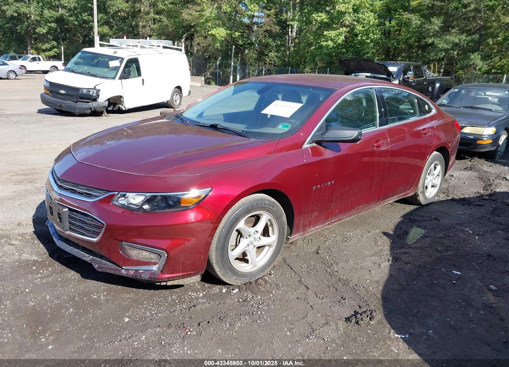 2016 CHEVROLET MALIBU LS VIN: 1G1ZB5ST3GF216690