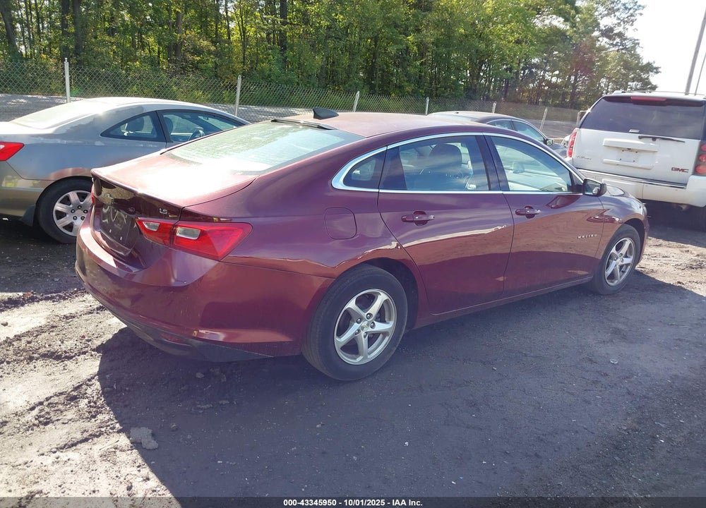 2016 CHEVROLET MALIBU LS VIN: 1G1ZB5ST3GF216690