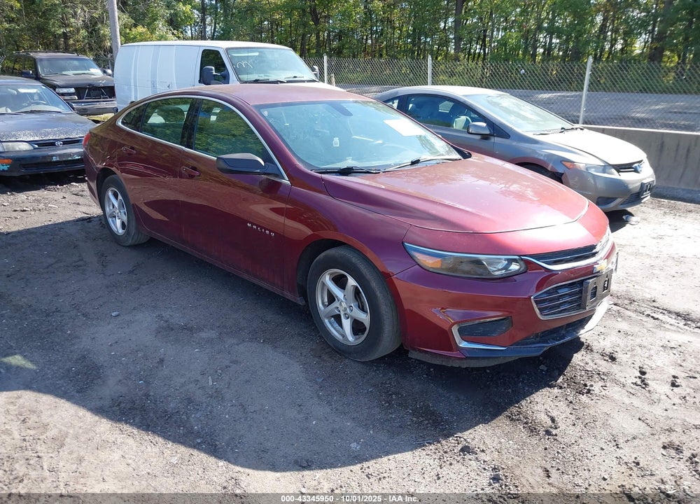 2016 CHEVROLET MALIBU LS VIN: 1G1ZB5ST3GF216690
