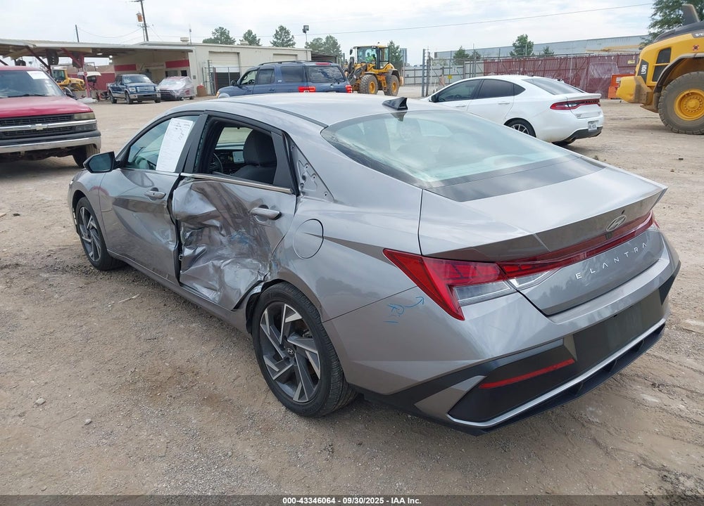 2025 HYUNDAI ELANTRA SEL CONVENIENCE VIN: KMHLS4DG9SU858743