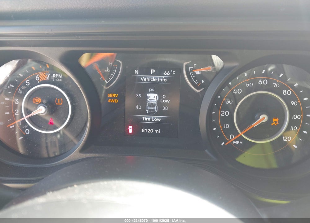 2025 JEEP WRANGLER / VIN: 1C4PJXDG2SW592769
