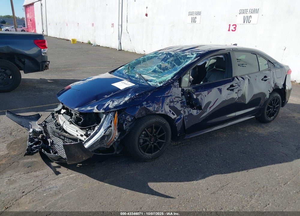 2022 TOYOTA COROLLA HYBRID LE VIN: JTDEAMDEXNJ038398