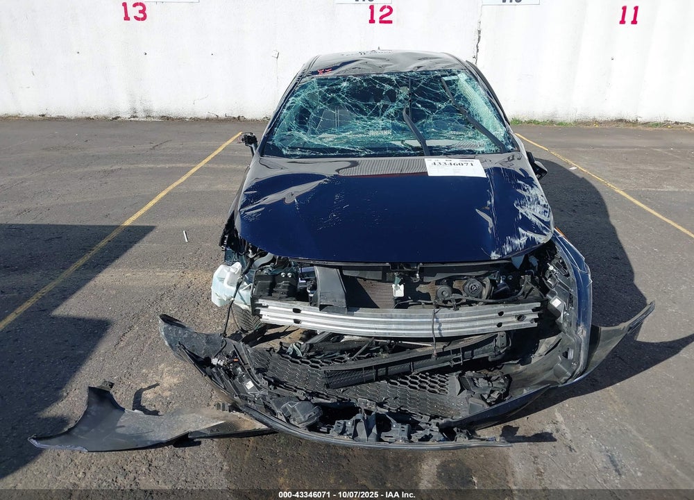 2022 TOYOTA COROLLA HYBRID LE VIN: JTDEAMDEXNJ038398