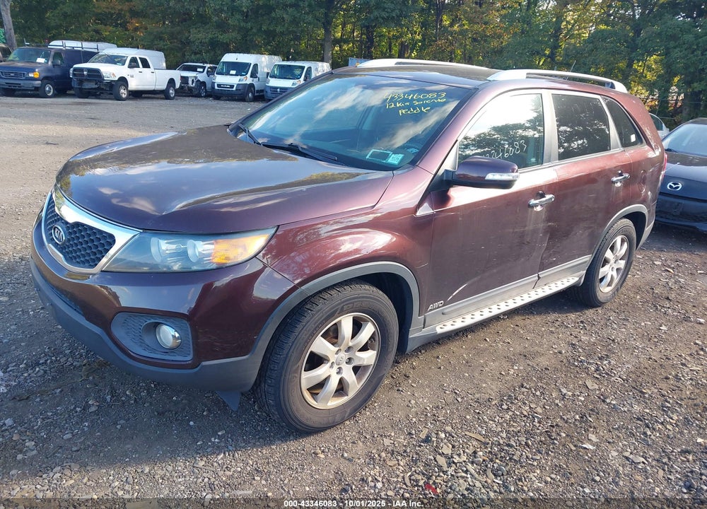 2012 KIA SORENTO VIN: 5XYKTDA69CG275682