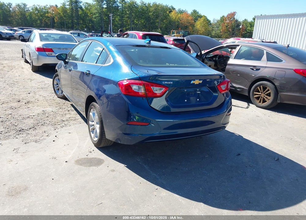 2019 CHEVROLET CRUZE LT VIN: 1G1BE5SMXK7124626