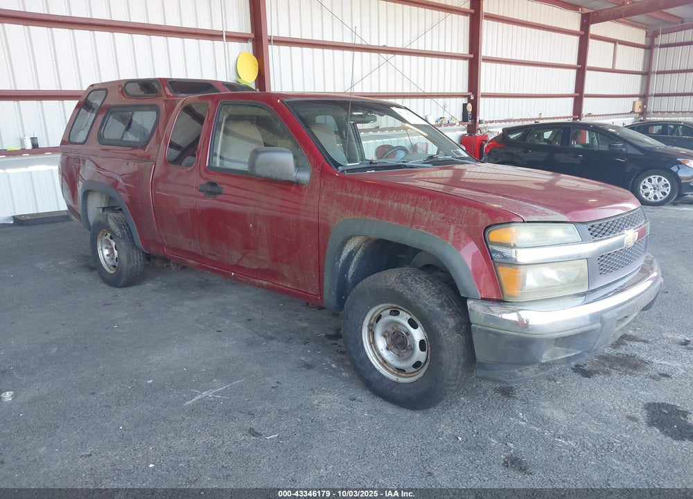 2005 CHEVROLET COLORADO VIN: 1GCDT198X58185237