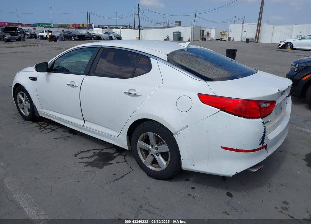 2015 KIA OPTIMA VIN: KNAGM4A73F5562697