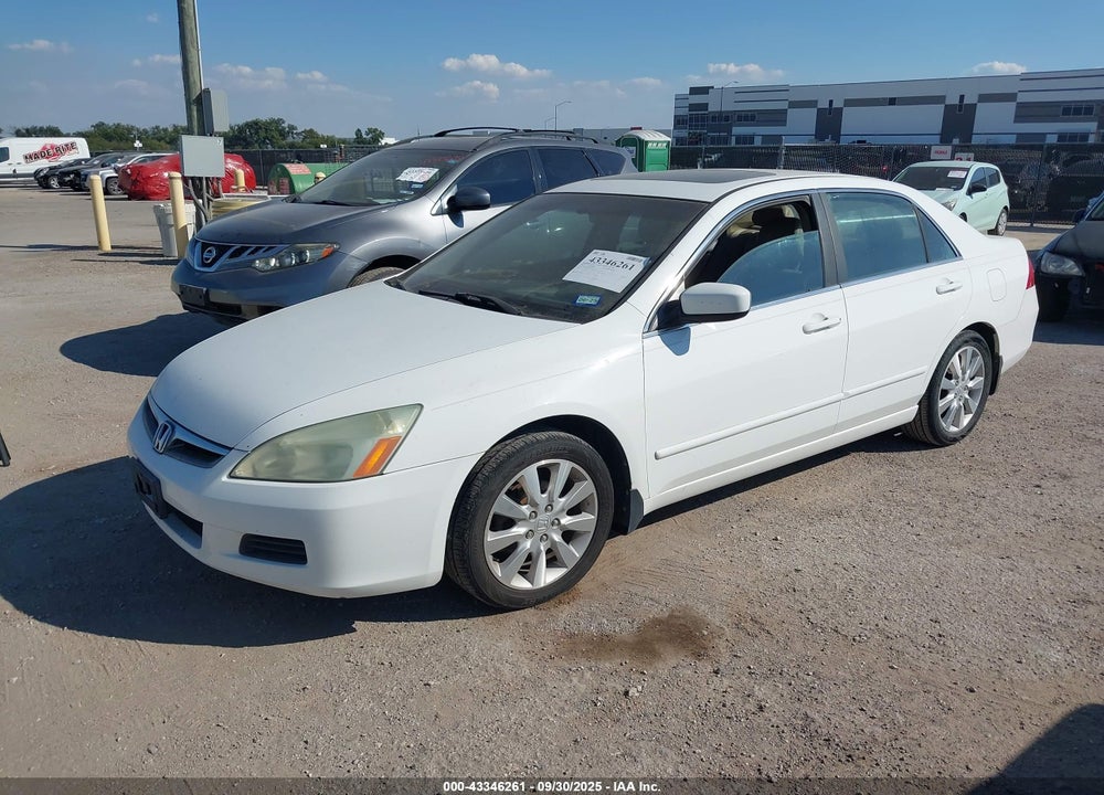 2006 HONDA ACCORD SDN EX-L V6 VIN: 1HGCM66526A027678