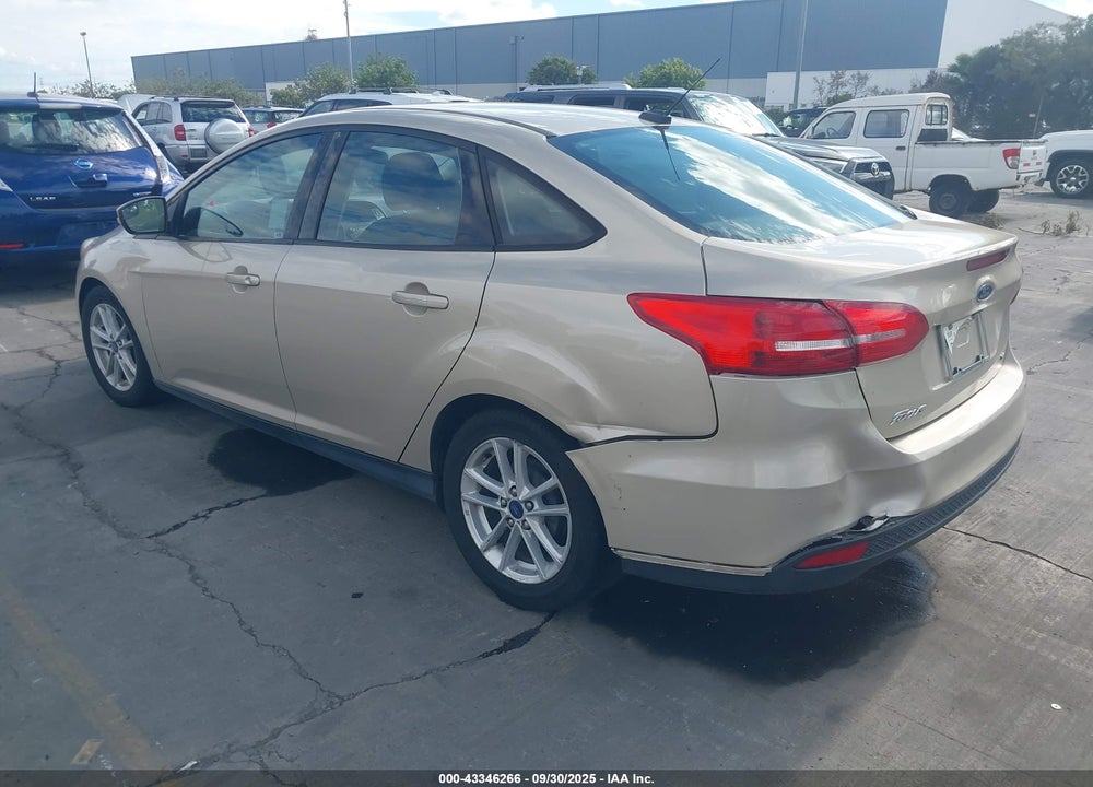 2017 FORD FOCUS SE VIN: 1FADP3F25HL333706
