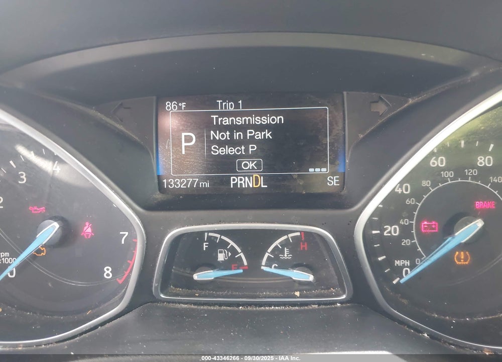2017 FORD FOCUS SE VIN: 1FADP3F25HL333706