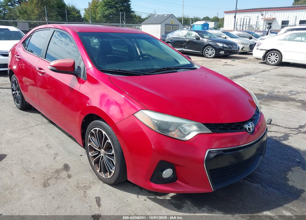 2014 TOYOTA COROLLA S PLUS VIN: 2T1BURHE8EC121910