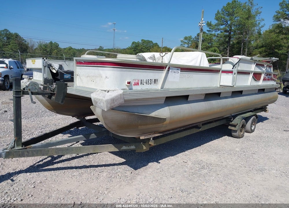 1994 STARCRAFT PONTOON VIN: 00000STRA97KPD494