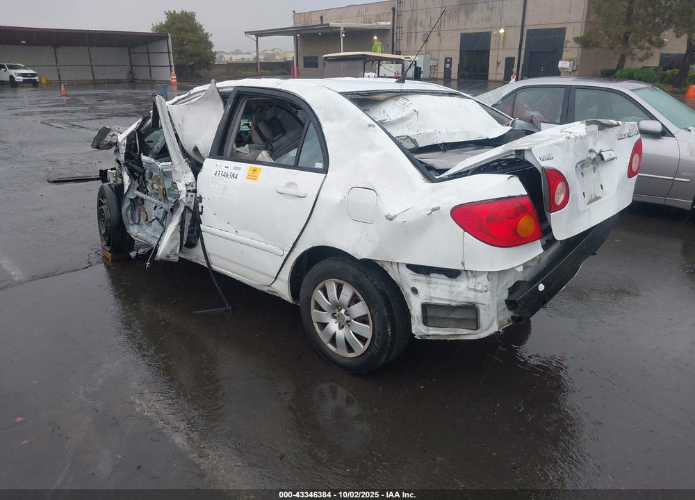 2004 TOYOTA COROLLA LE VIN: 1NXBR32E44Z288608