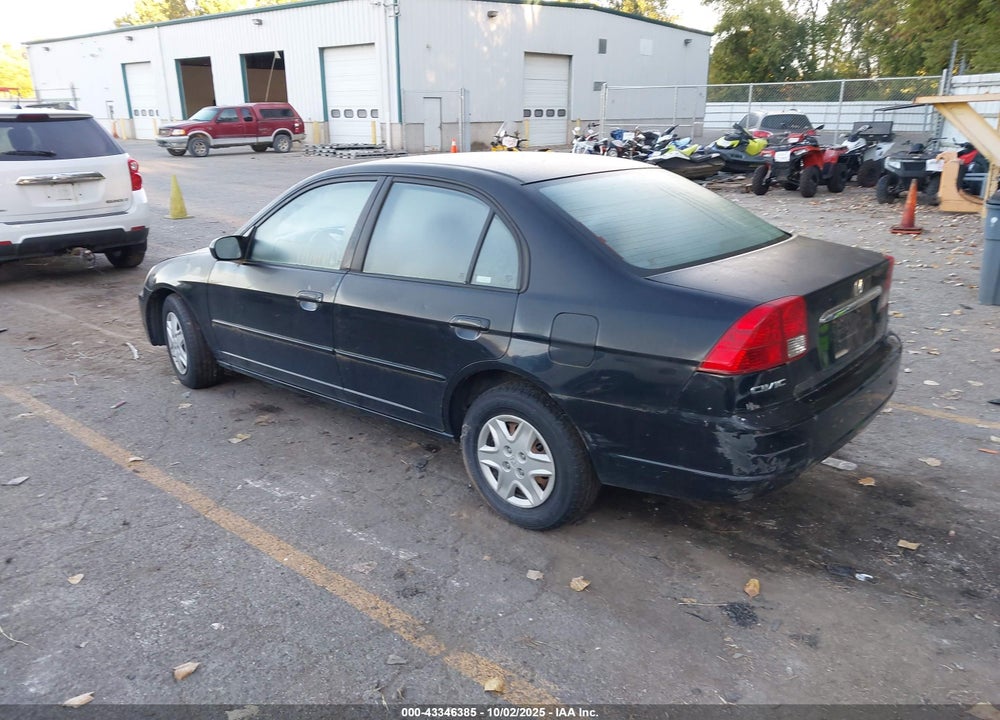 2003 HONDA CIVIC LX VIN: 1HGES16583L029758