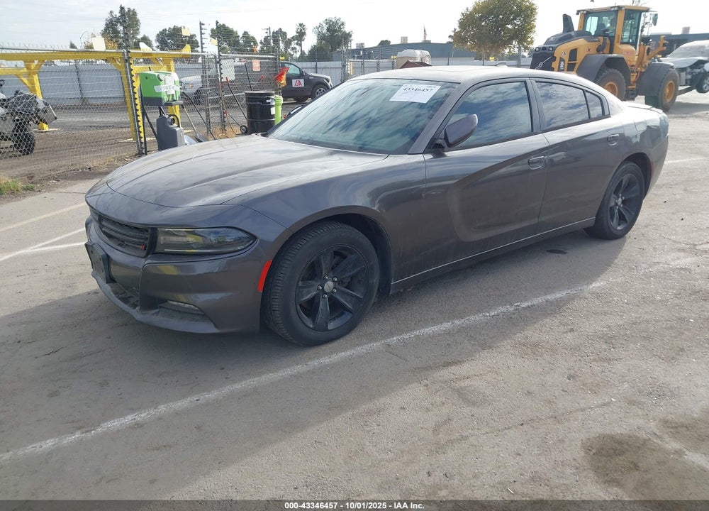 2015 DODGE CHARGER SXT VIN: 2C3CDXHG3FH770651