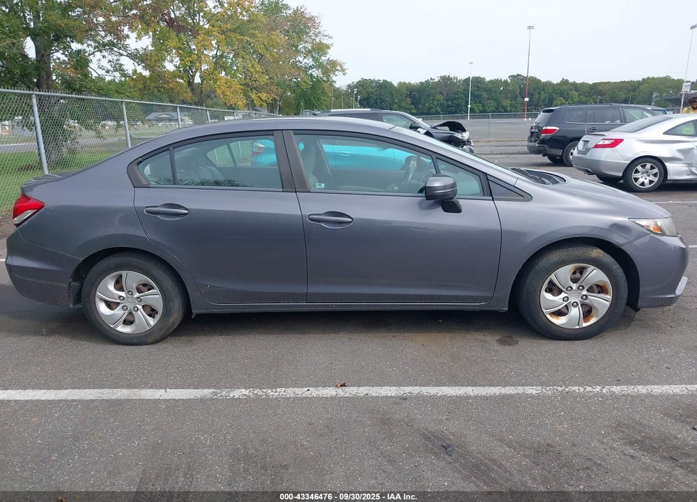 2014 HONDA CIVIC VIN: 2HGFB2F5XEH543248
