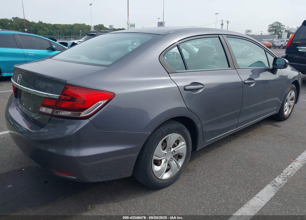 2014 HONDA CIVIC VIN: 2HGFB2F5XEH543248