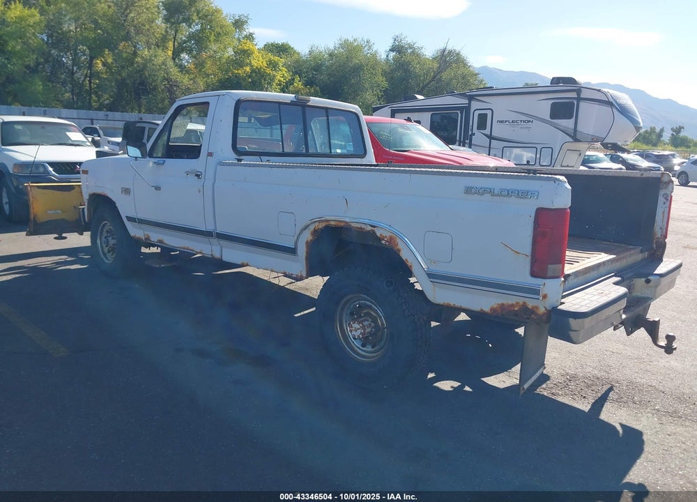 1986 FORD F250 VIN: 2FTHF26L5GCB19518