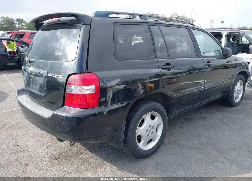 2005 TOYOTA HIGHLANDER VIN: JTEDP21A850048624