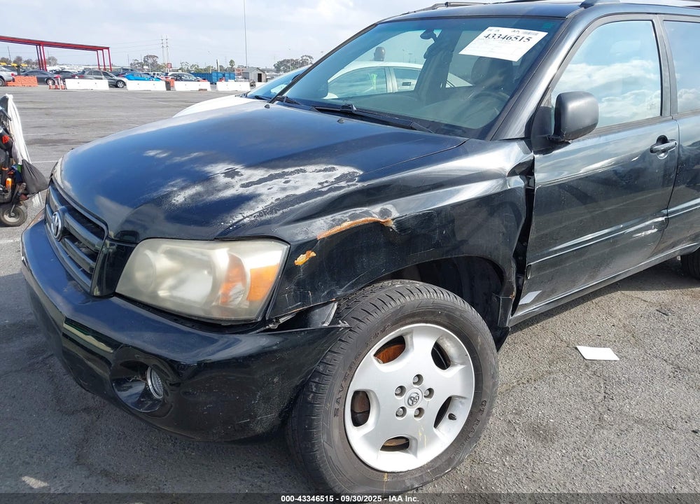 2005 TOYOTA HIGHLANDER VIN: JTEDP21A850048624