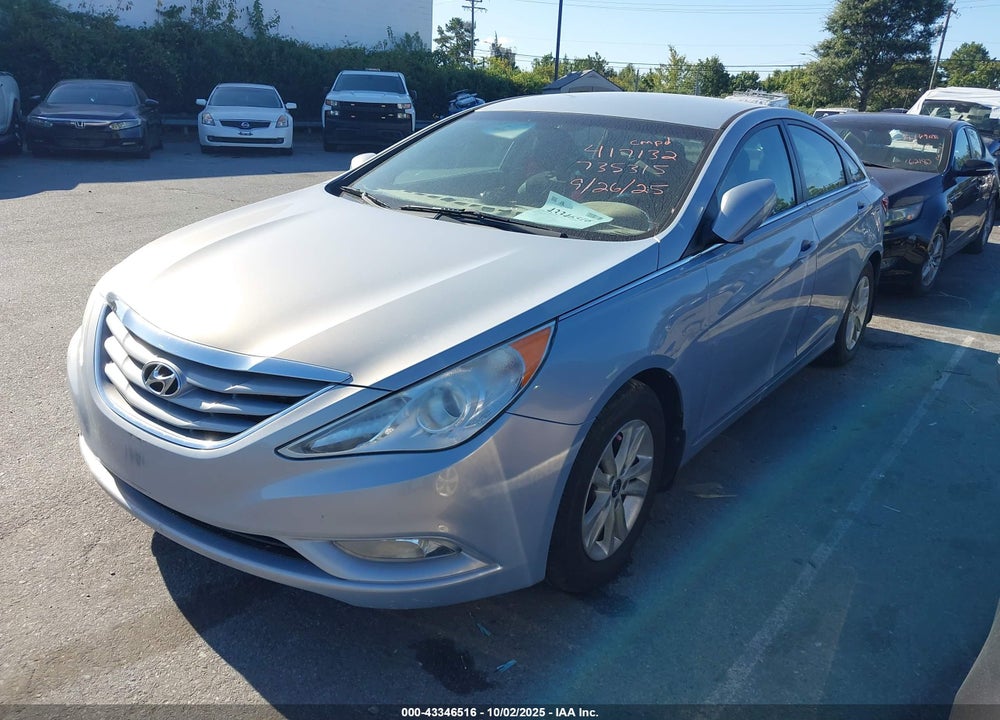 2013 HYUNDAI SONATA GLS VIN: 5NPEB4AC4DH735315