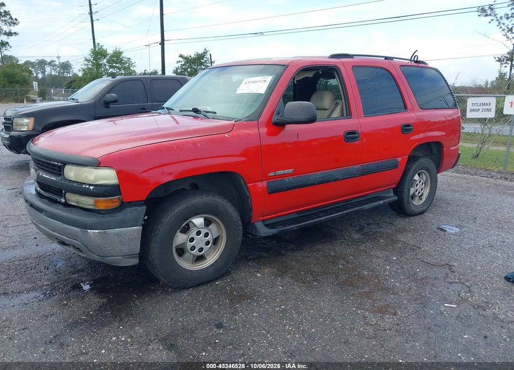 2003 CHEVROLET TAHOE VIN: 1GNEC13ZX3R198395