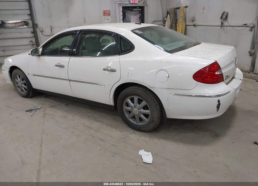 2009 BUICK LACROSSE VIN: 2G4WC582591221031