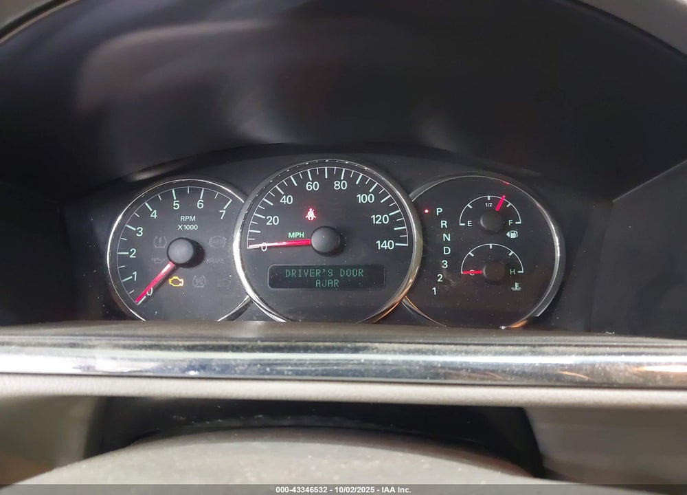 2009 BUICK LACROSSE VIN: 2G4WC582591221031
