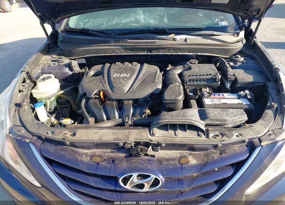 2011 HYUNDAI SONATA GLS VIN: 5NPEB4AC3BH037260