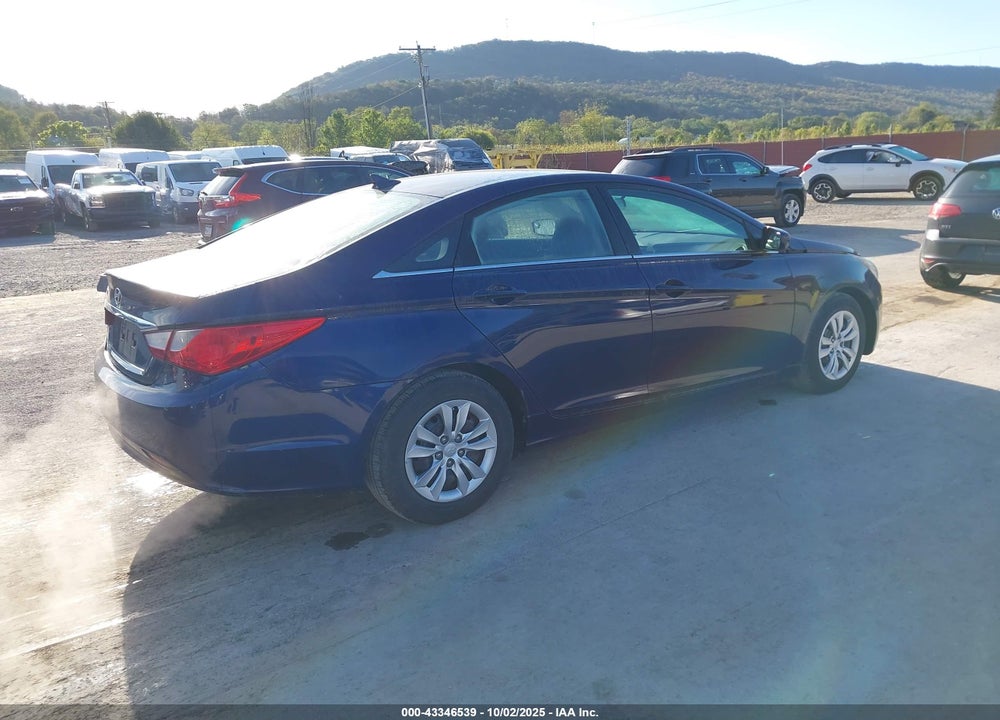 2011 HYUNDAI SONATA GLS VIN: 5NPEB4AC3BH037260