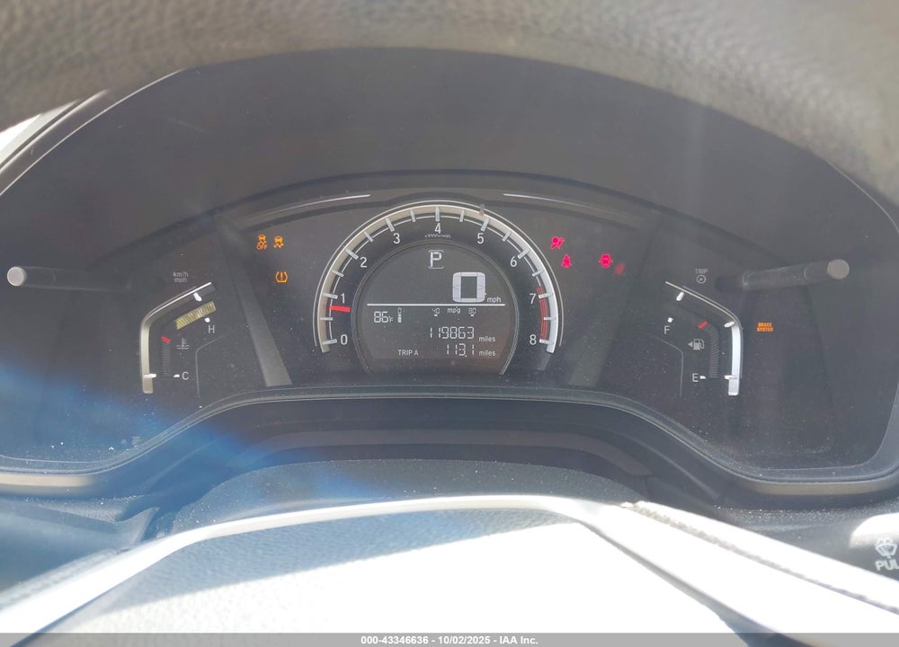 2019 HONDA CR-V VIN: 2HKRW6H36KH225374