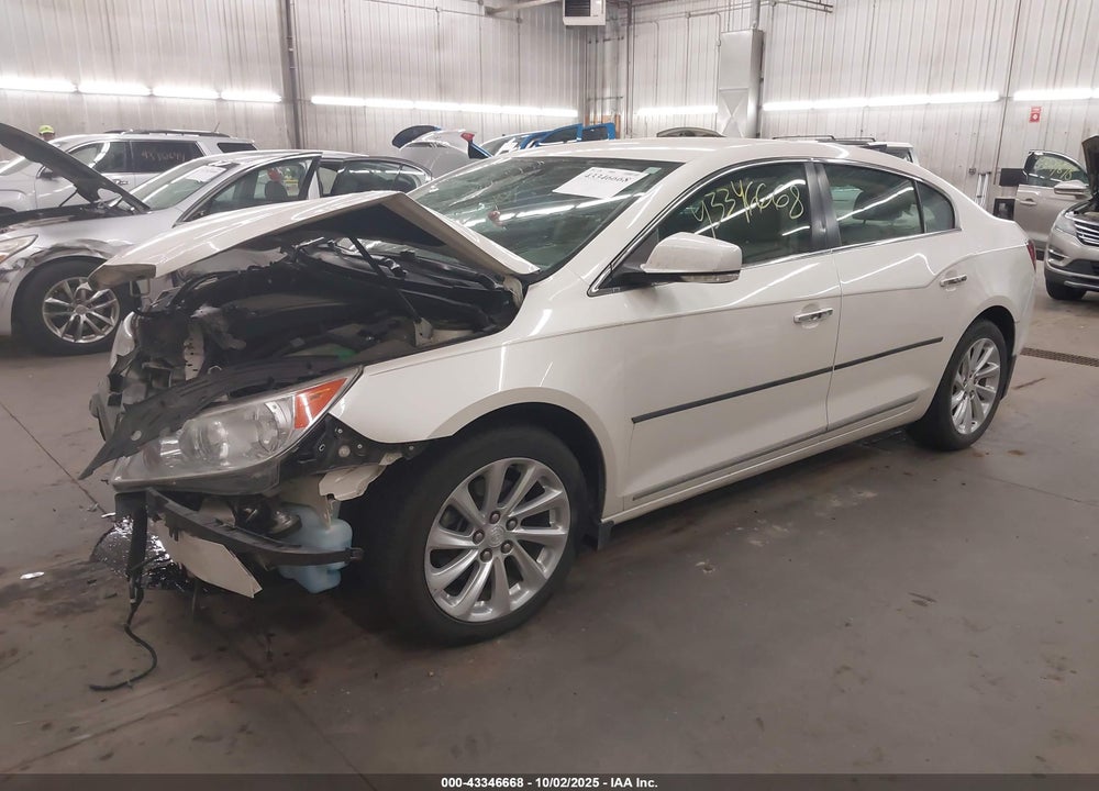 2012 BUICK LACROSSE VIN: 1G4GC5E31CF373566