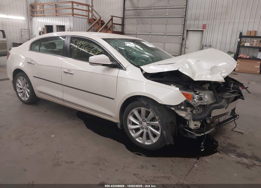 2012 BUICK LACROSSE VIN: 1G4GC5E31CF373566
