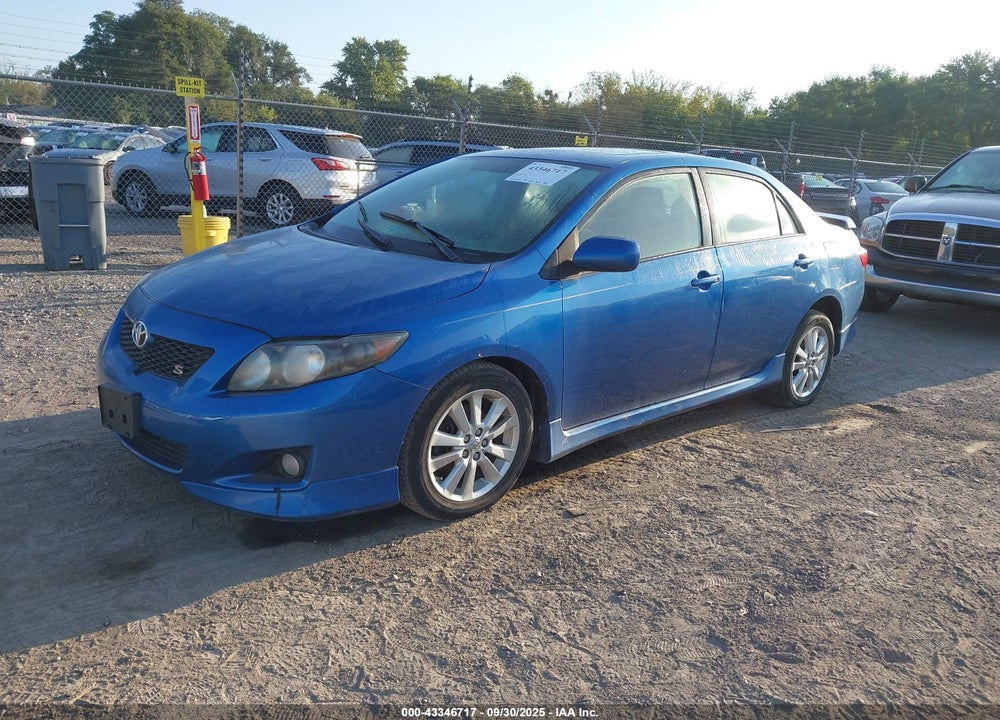 2009 TOYOTA COROLLA S VIN: 2T1BU40E39C038972